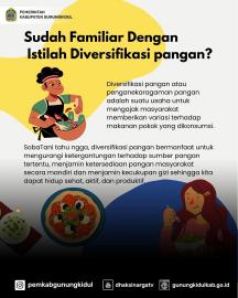 Diversifikasi Pangan ? Cari Tahu Yuk !